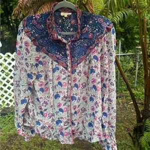 Chasing Unicorns blouse size L